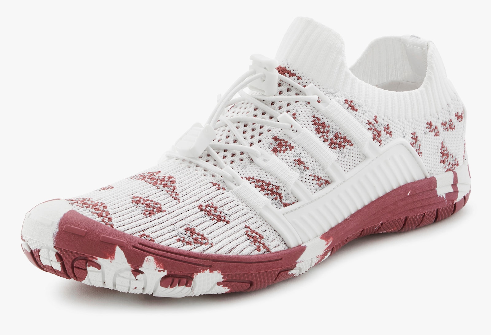 Venice Beach Aquaschuh - weiß / bordeaux