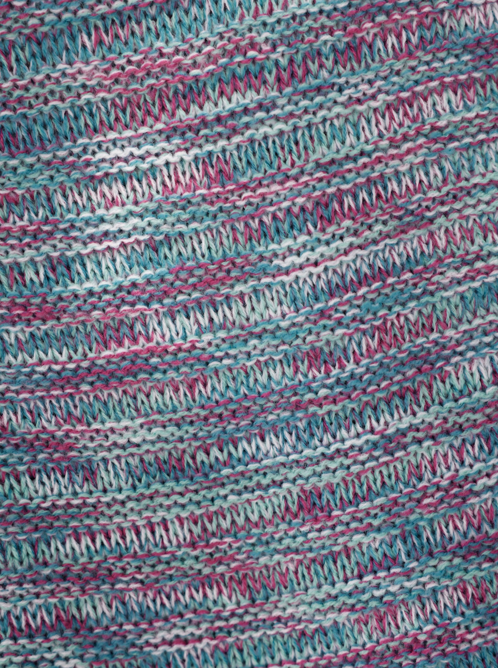 Stehkragenpullover in Melange-Optik - topas-erika-meliert
