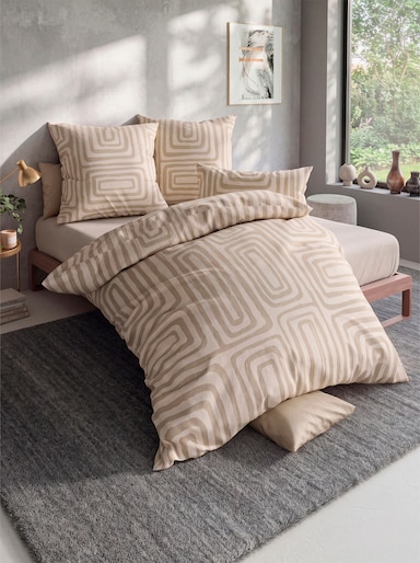 wäschepur Bettwäsche - beige-elfenbein