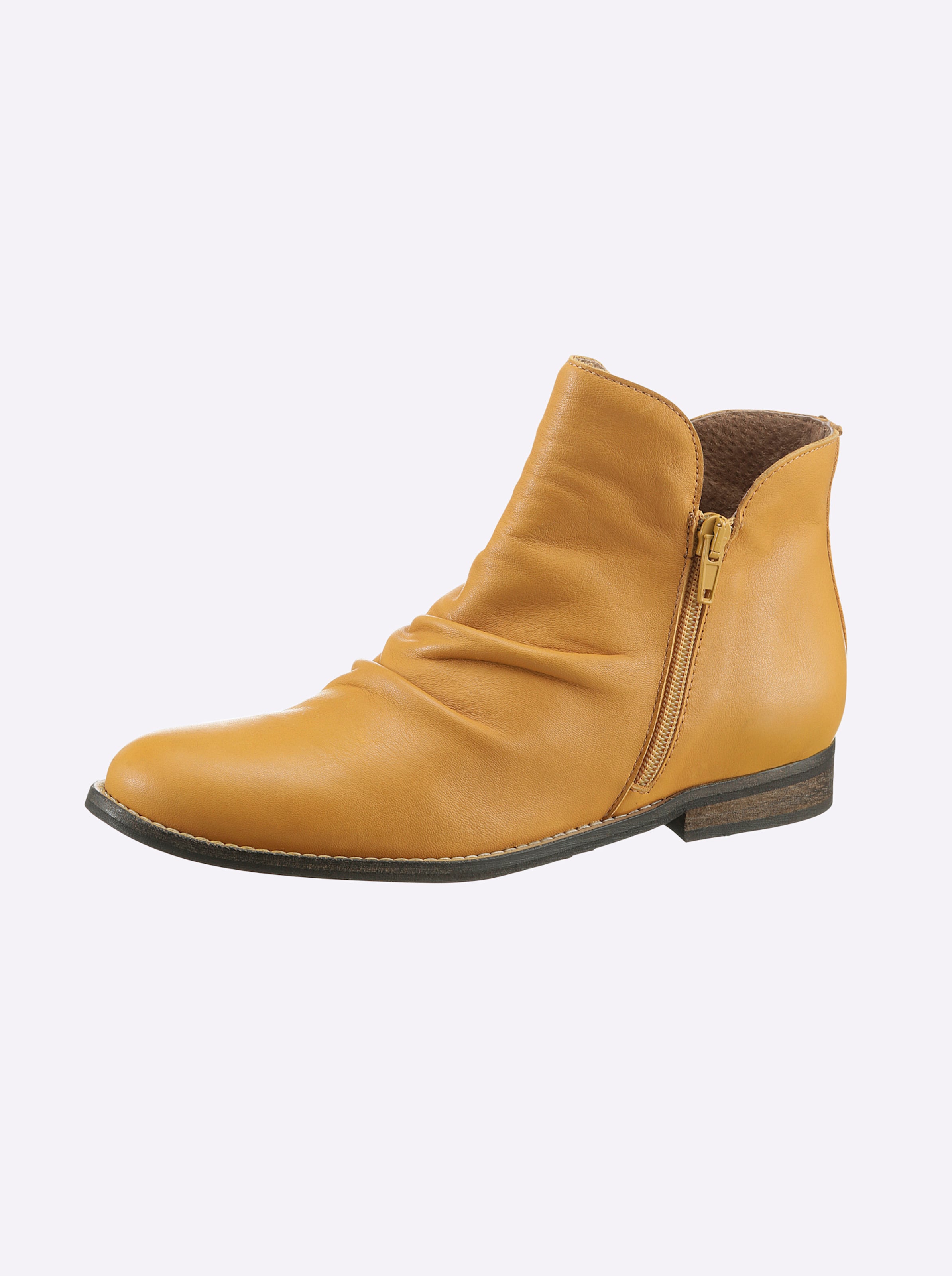 Bottines jaunes moutarde hotsell