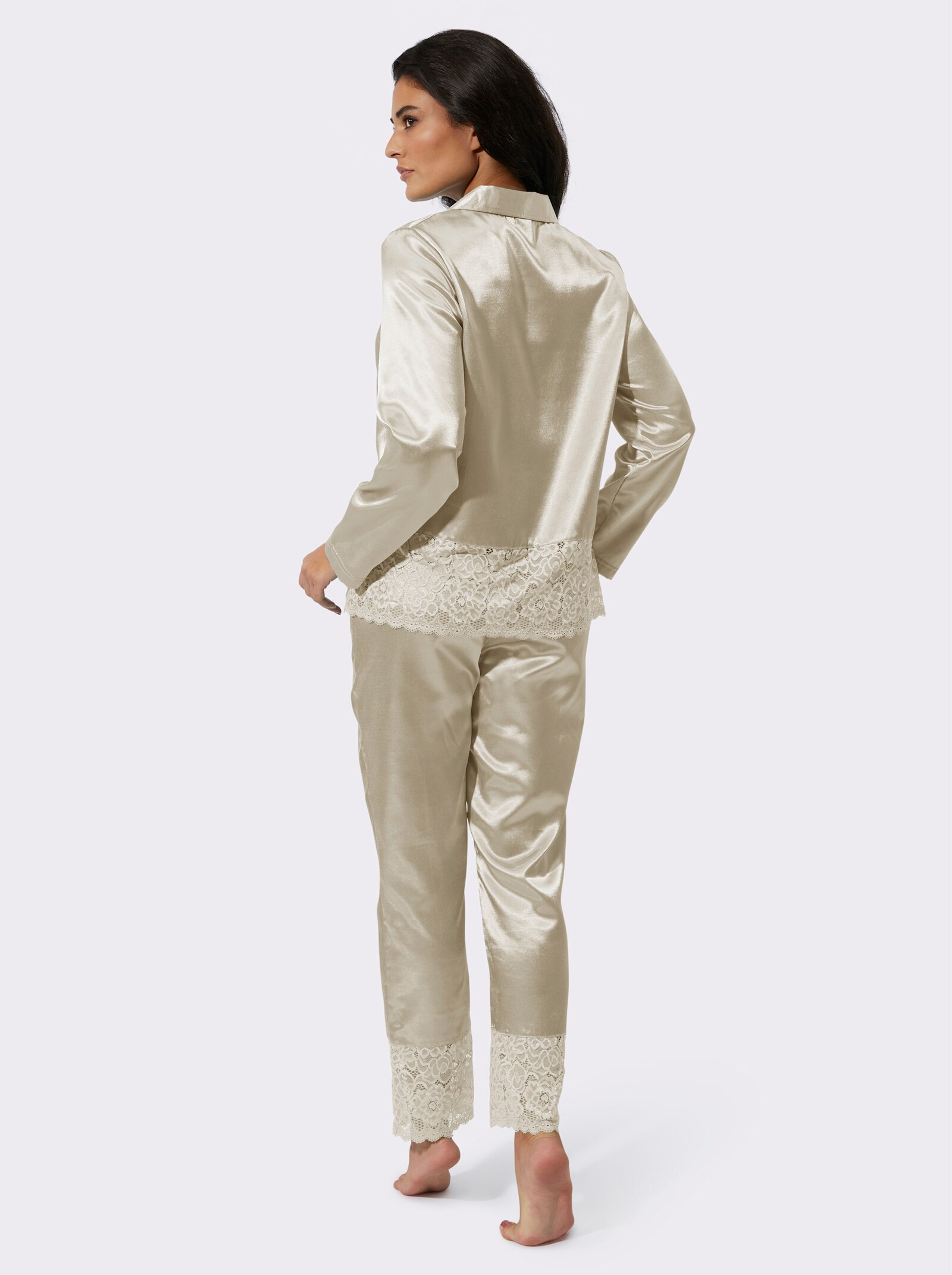 wäschepur Pyjama - champagner