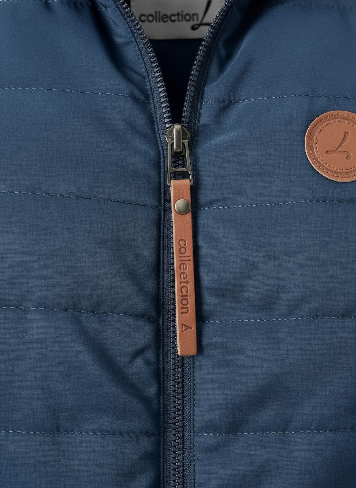 Steppweste mit leichter Wattierung - dunkelblau