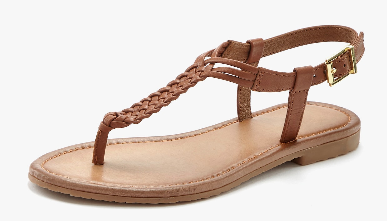 Vivance Teenslipper - cognac