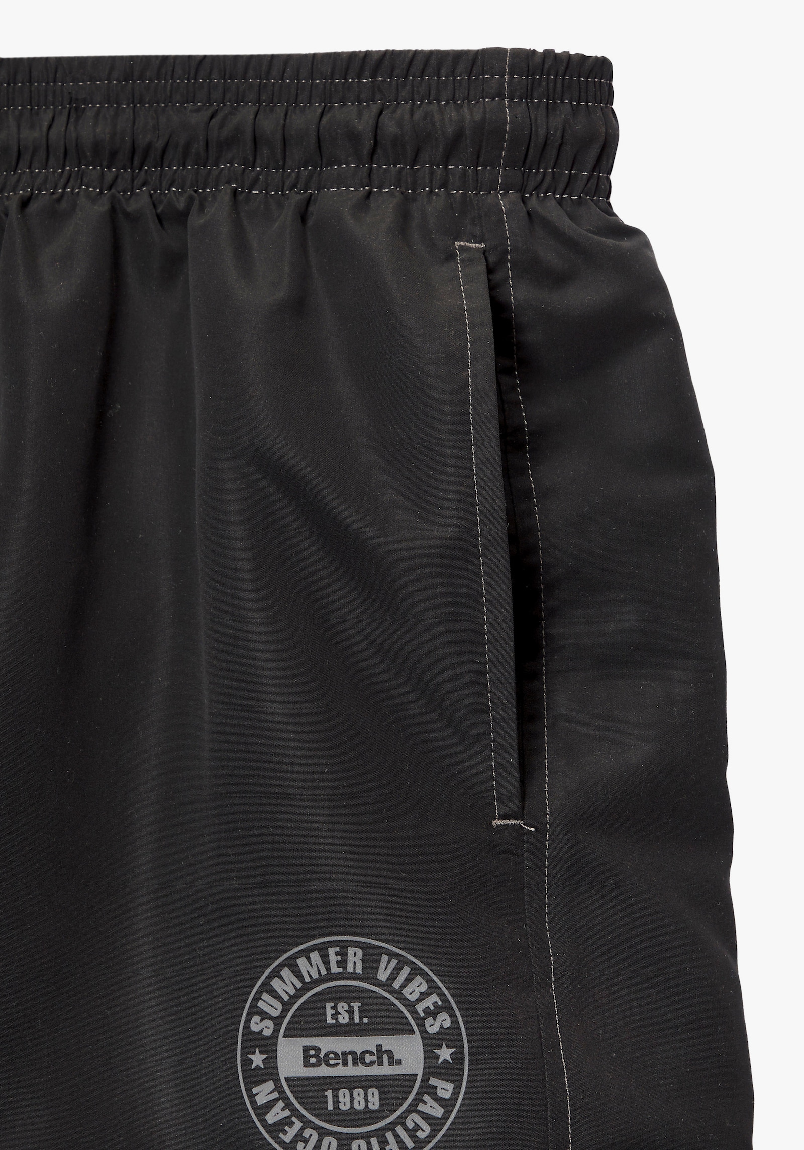 Bench. Badeshorts - schwarz