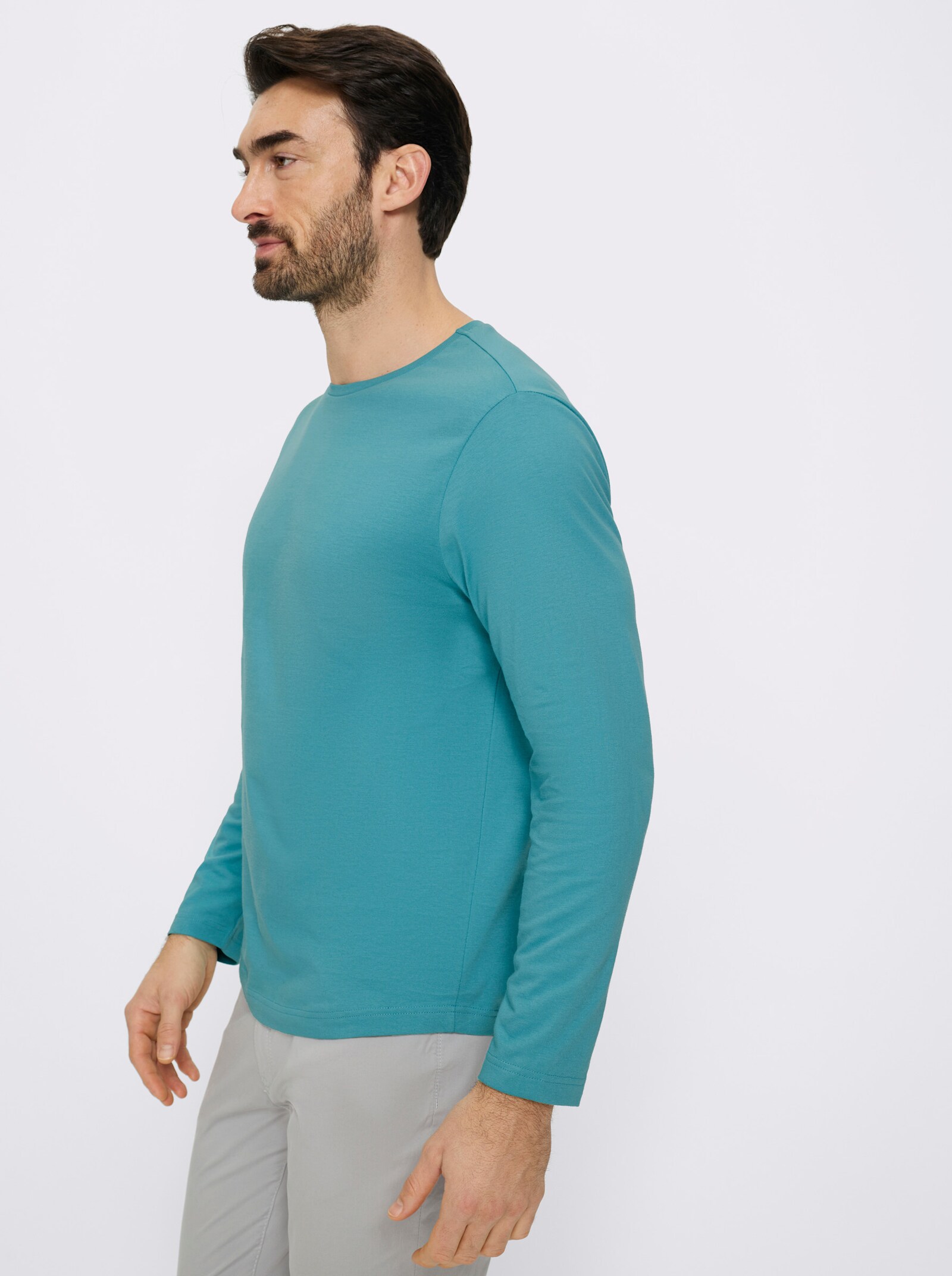 Catamaran Langarmshirt im Doppelpack - ozean + marine