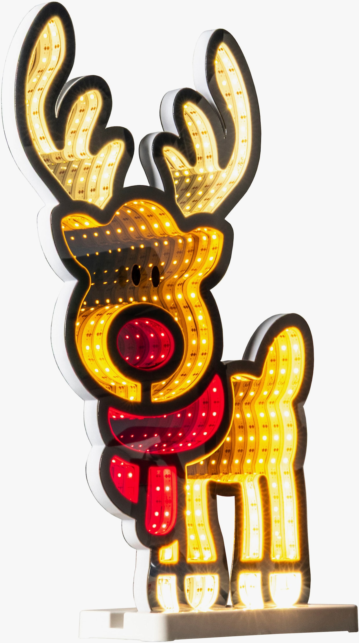 my home LED Dekofigur - warmweiß, rot, orange