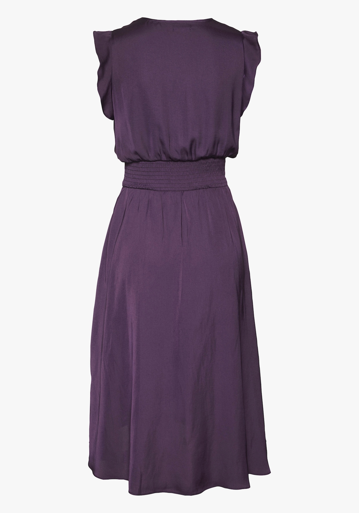 LASCANA Satijnen jurk - aubergine