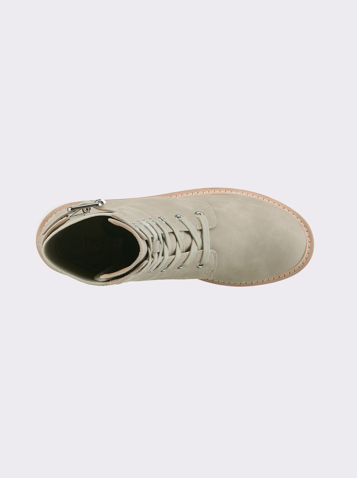 heine Schnürstiefelette - grau
