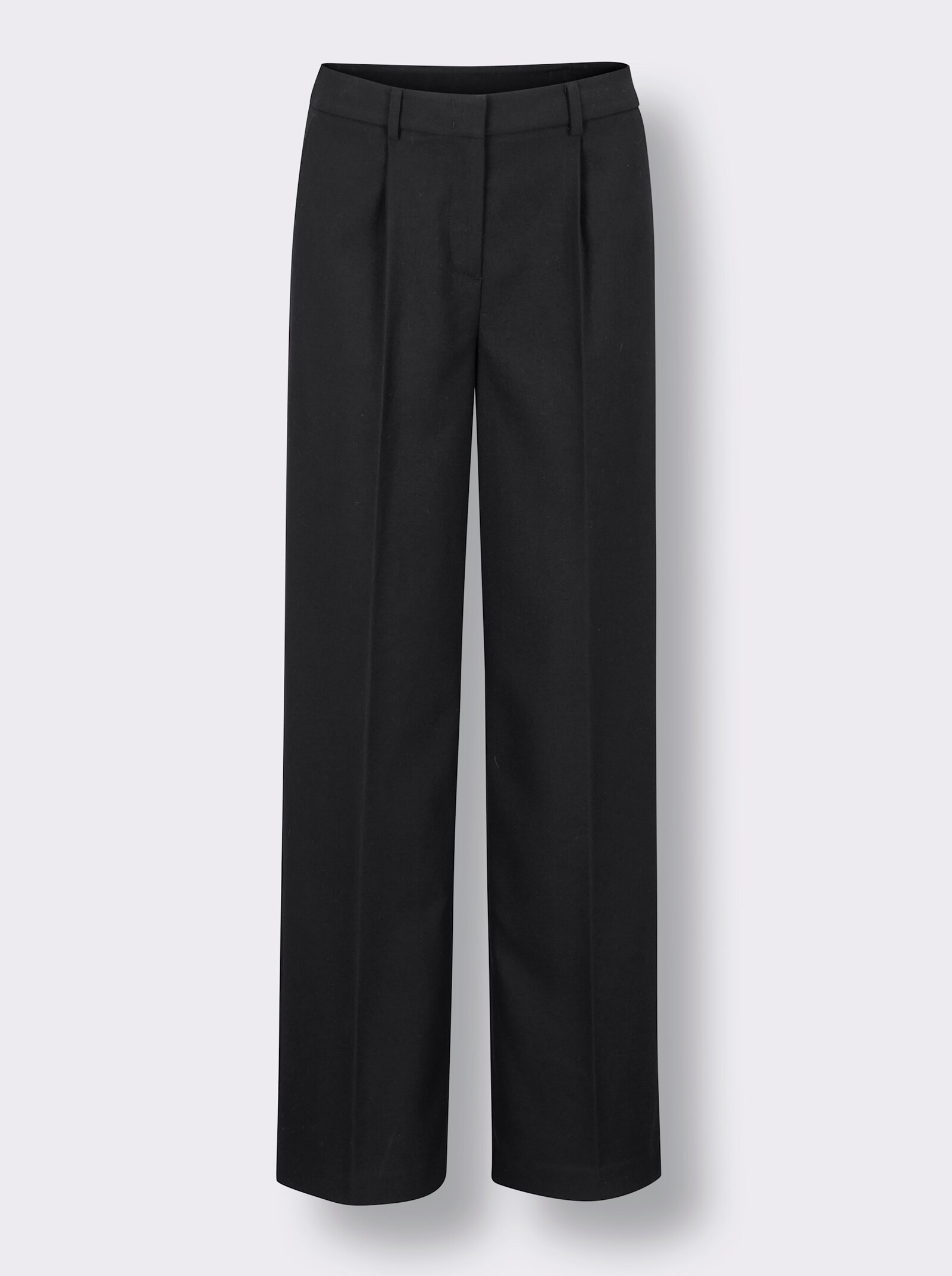 CREATION L PREMIUM Wollhose - schwarz