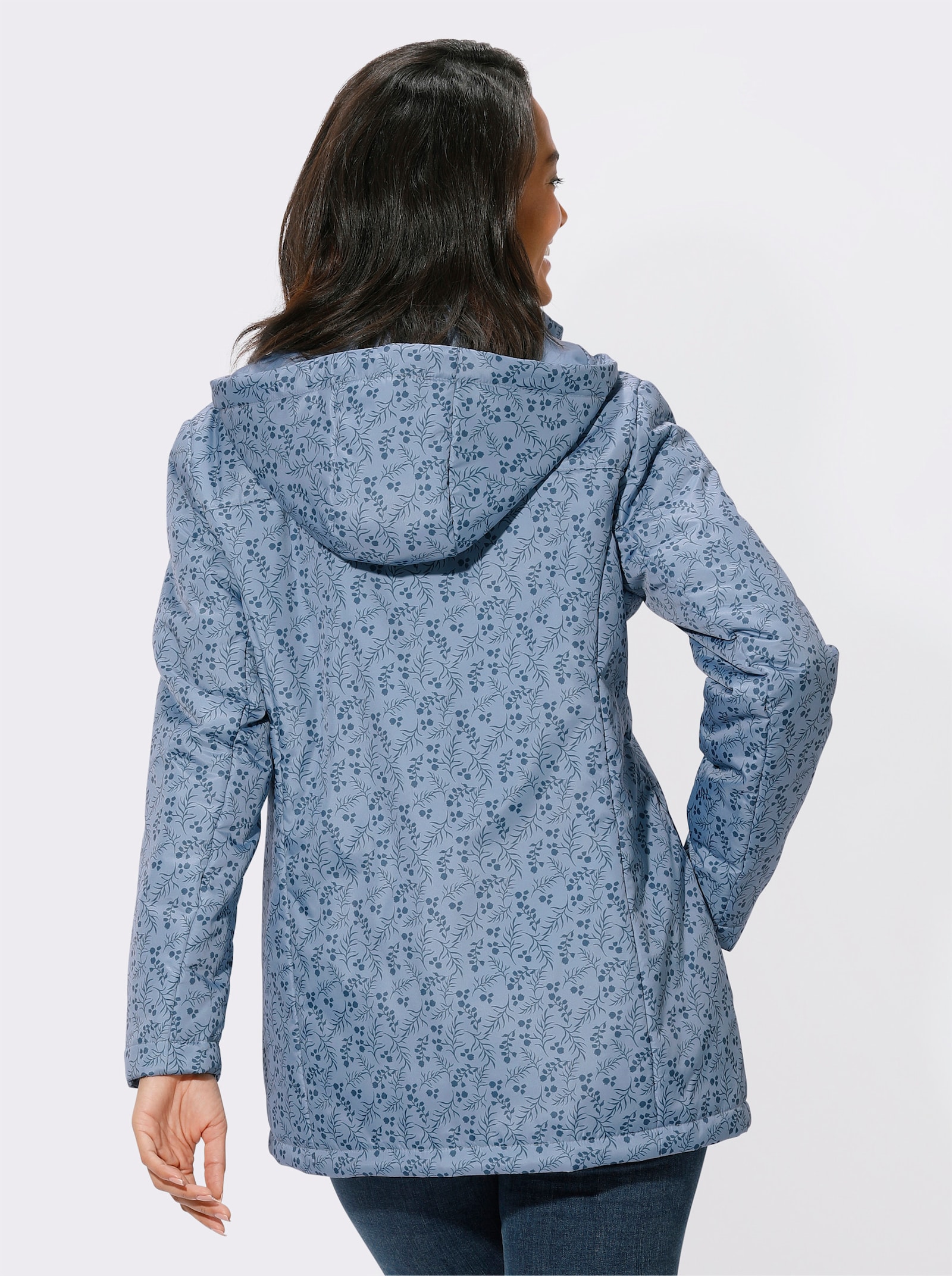 Catamaran Sports Funktionsjacke mit abnehmbarer Kapuze - bleu-rauchblau