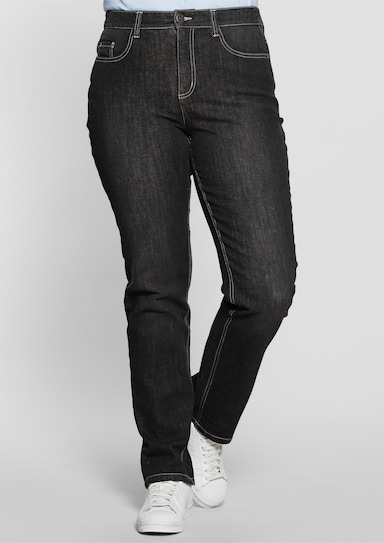 sheego Shaping-Jeans - black denim