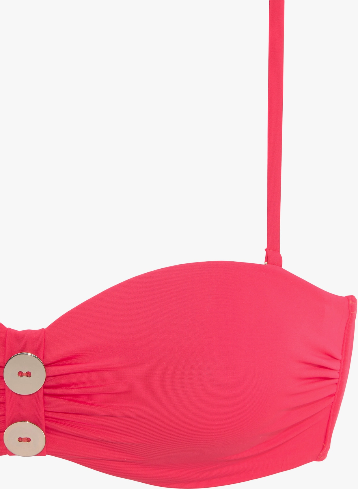 Vivance Bandeaubikini met beugel - knalrood