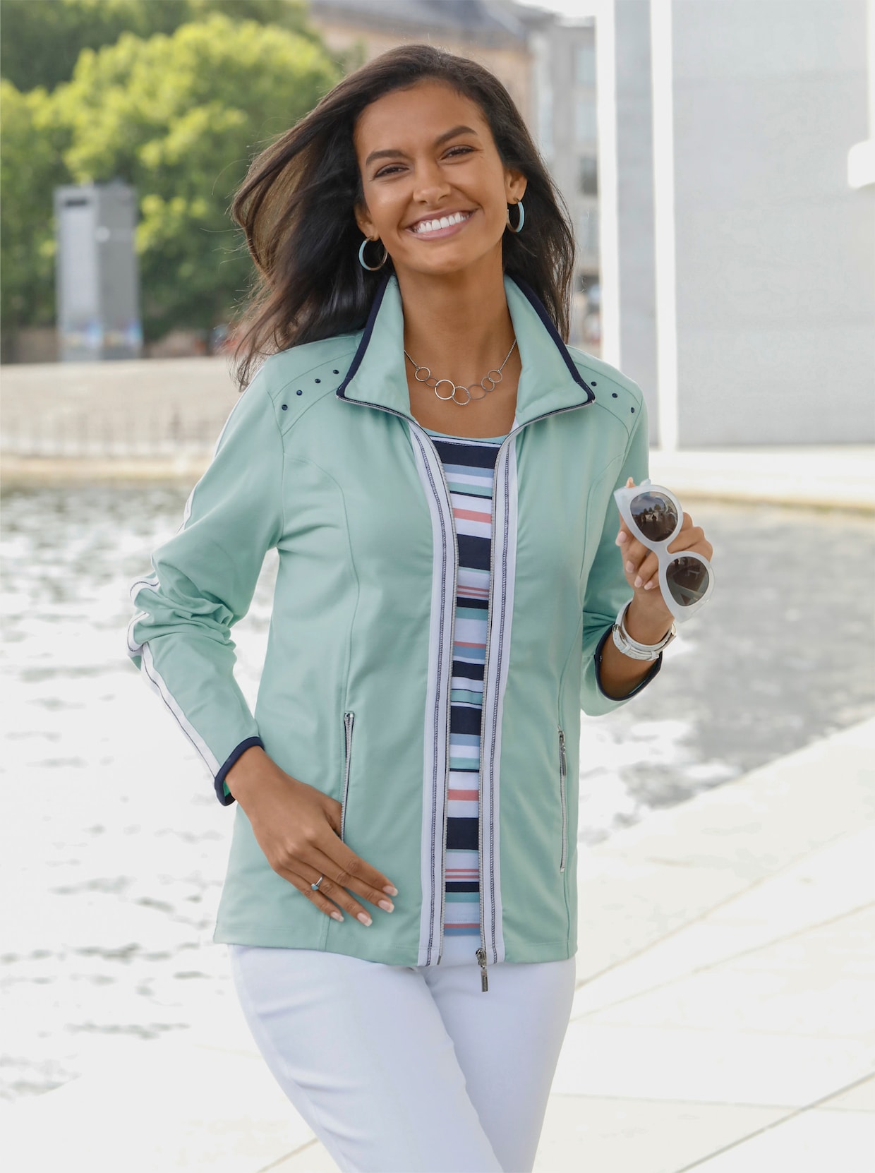 Shirtjacke - mint