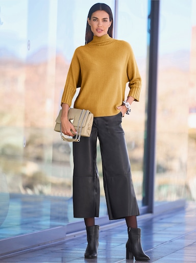 heine Stehkragenpullover - ocker