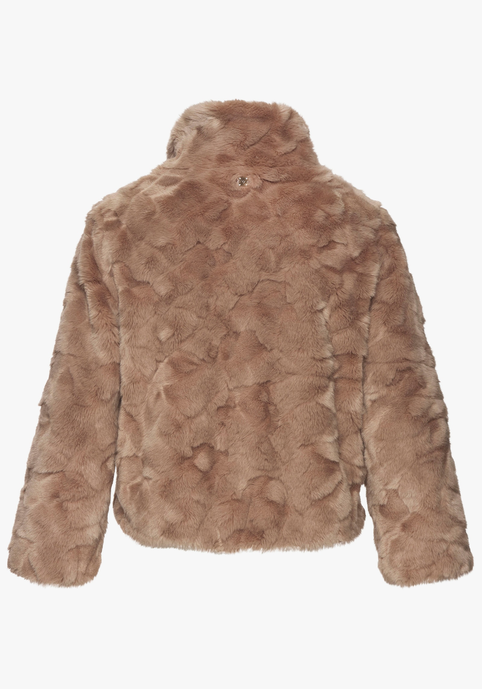 LASCANA Fellimitatjacke - taupe