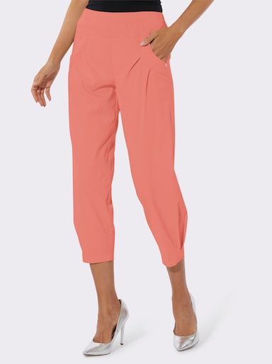 7/8-Hose in Bengalin-Qualität - koralle