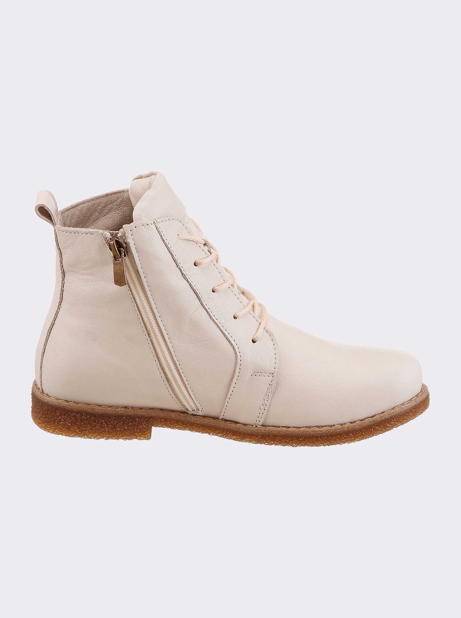 Andrea Conti Schnürstiefelette - creme