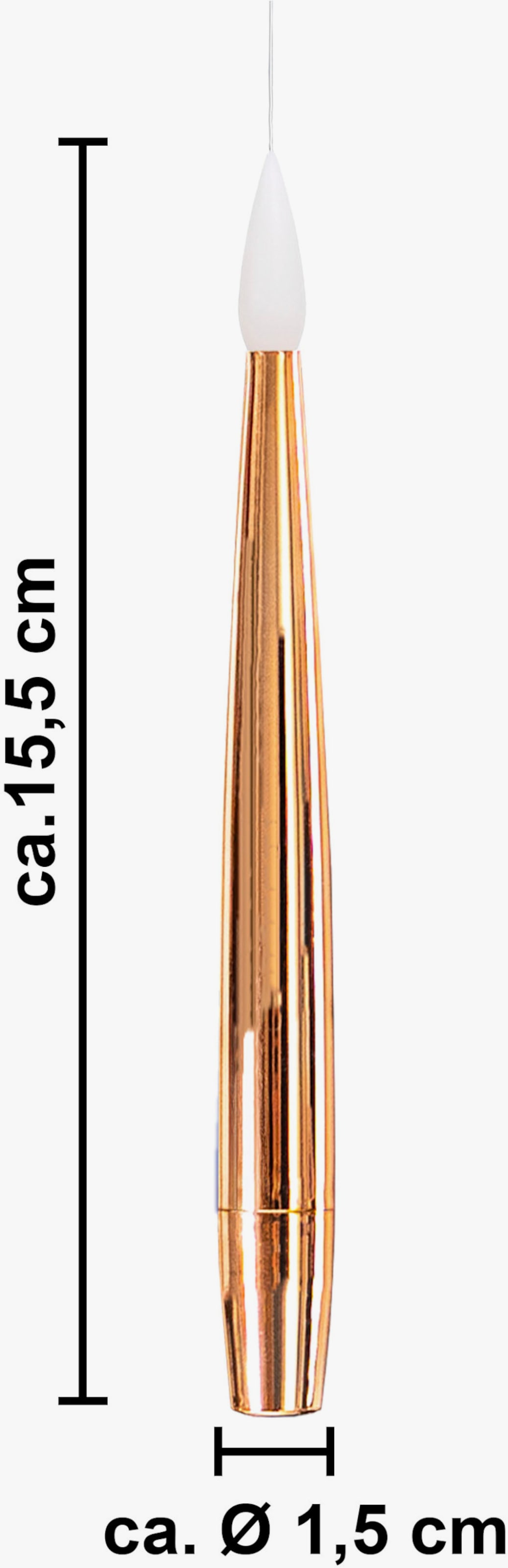 my home LED Dekolicht - chrom roségold