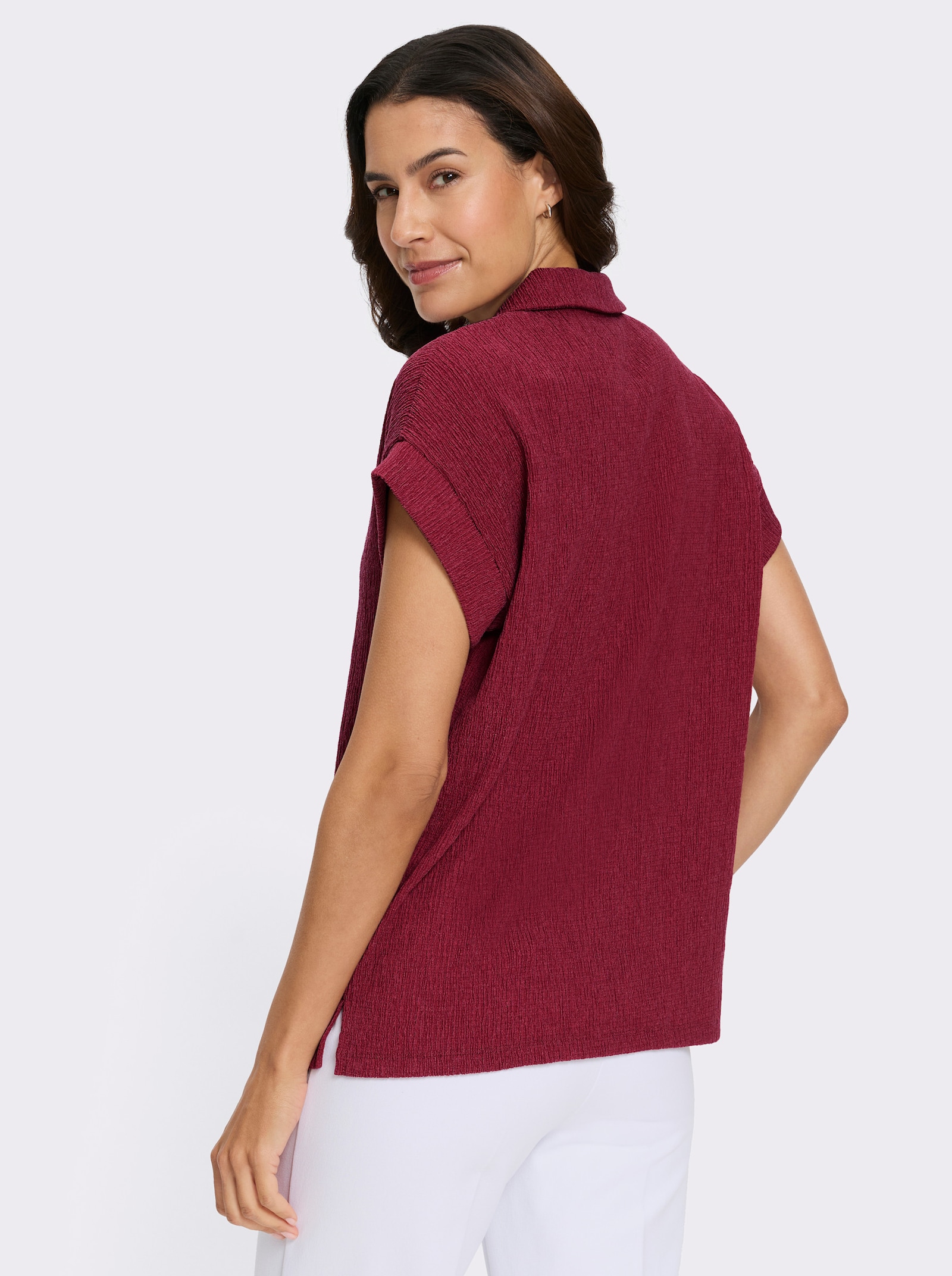 Poloshirt - dunkelrot