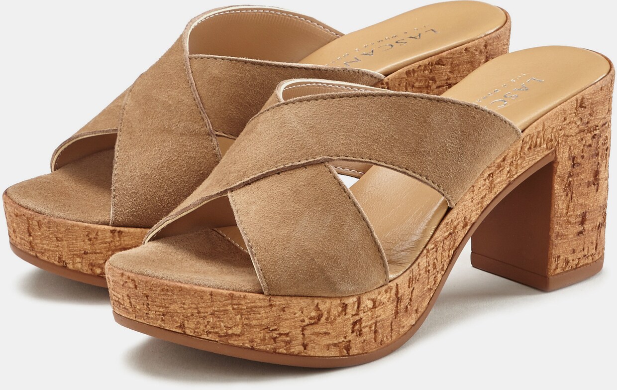 LASCANA Pantolette - taupe