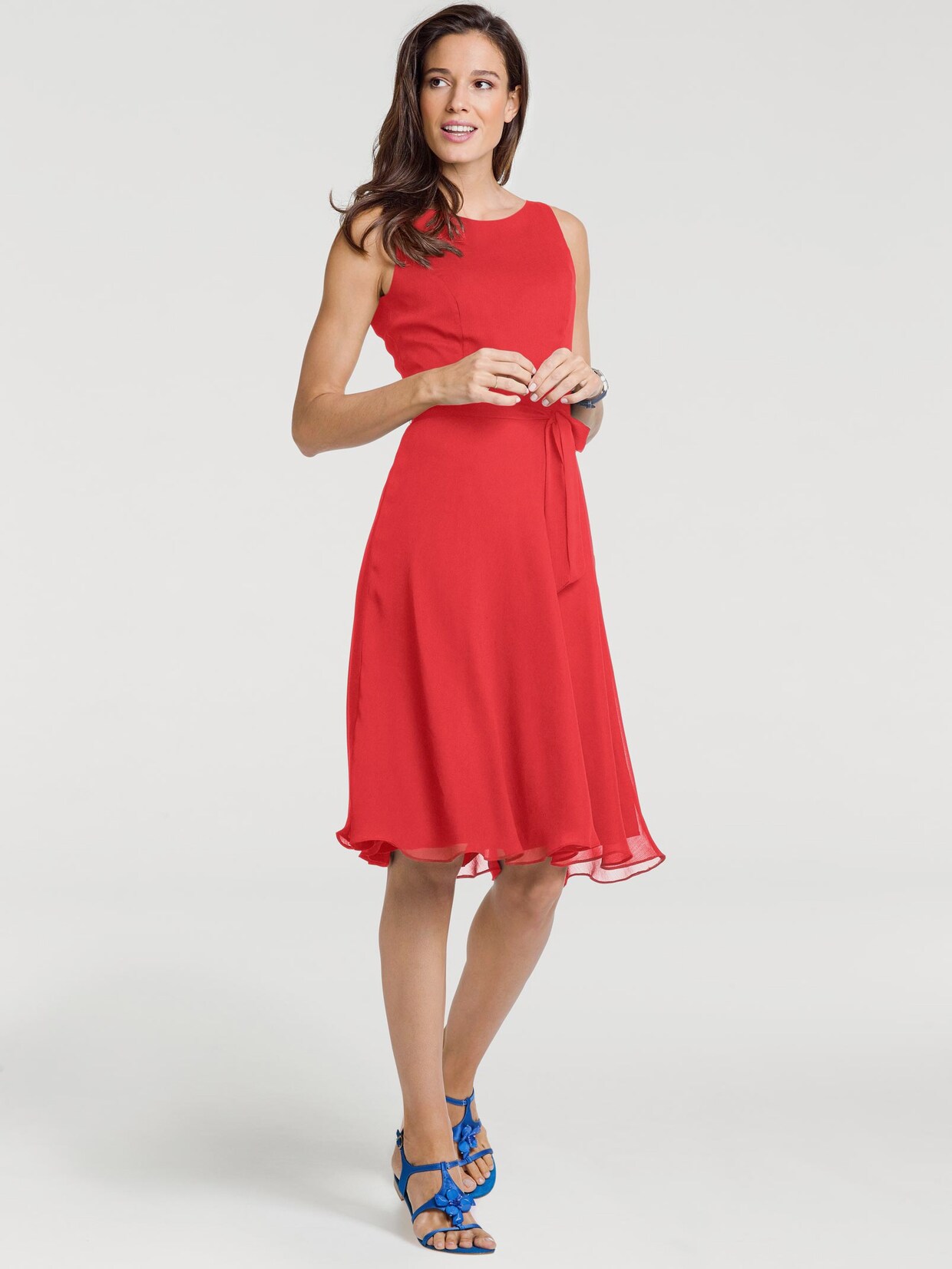 Ashley Brooke Prinzesskleid - koralle