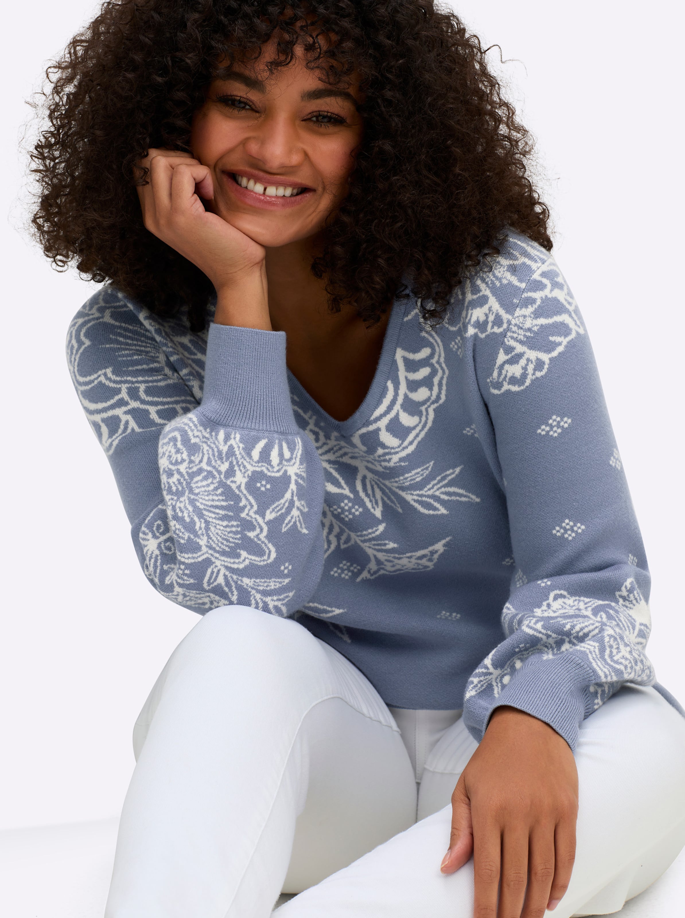 Thumbnail - Jacquardpullover