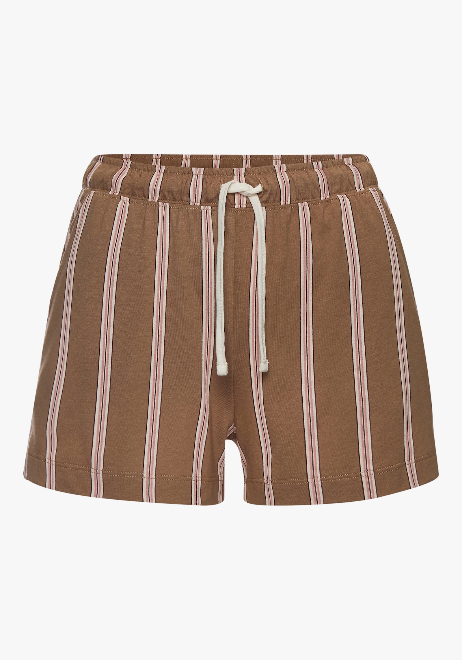 LASCANA Short de pyjama - marron à rayures