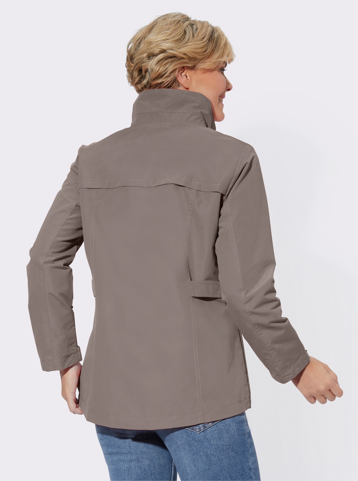 Jacke - taupe