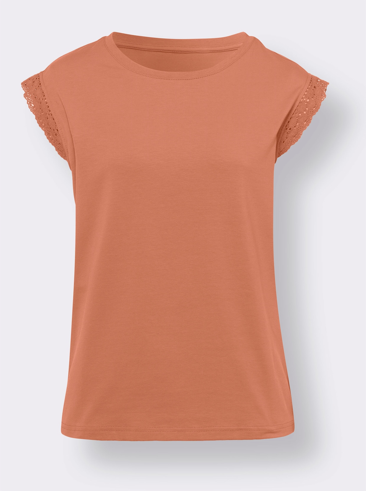 heine shirt - papaya