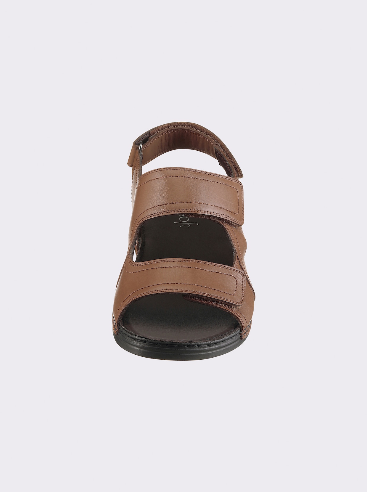 airsoft comfort+ Sandale - cognac