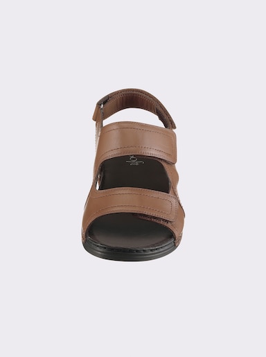 airsoft comfort+ Sandale - cognac