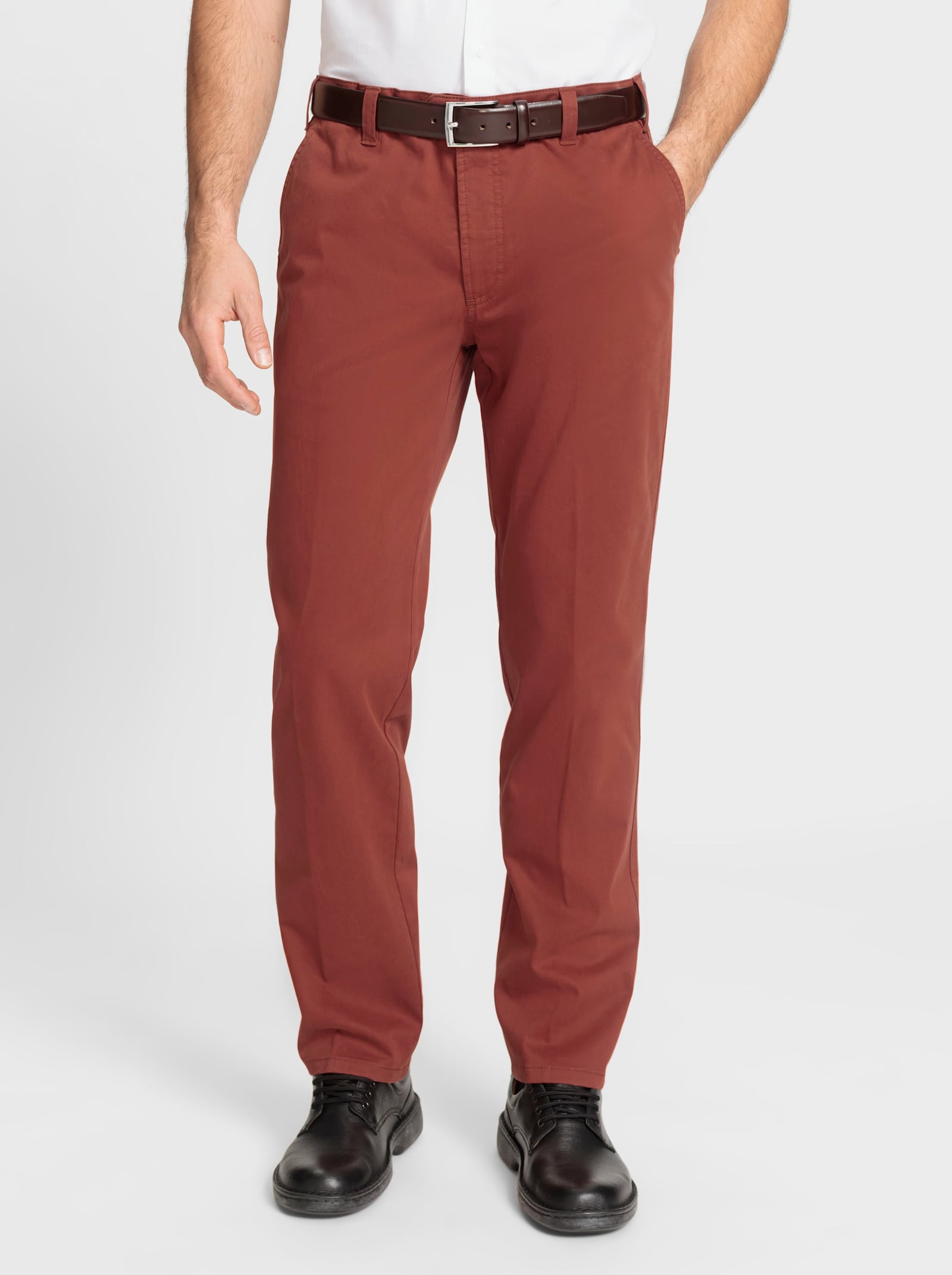 Brühl Hose - rotbraun