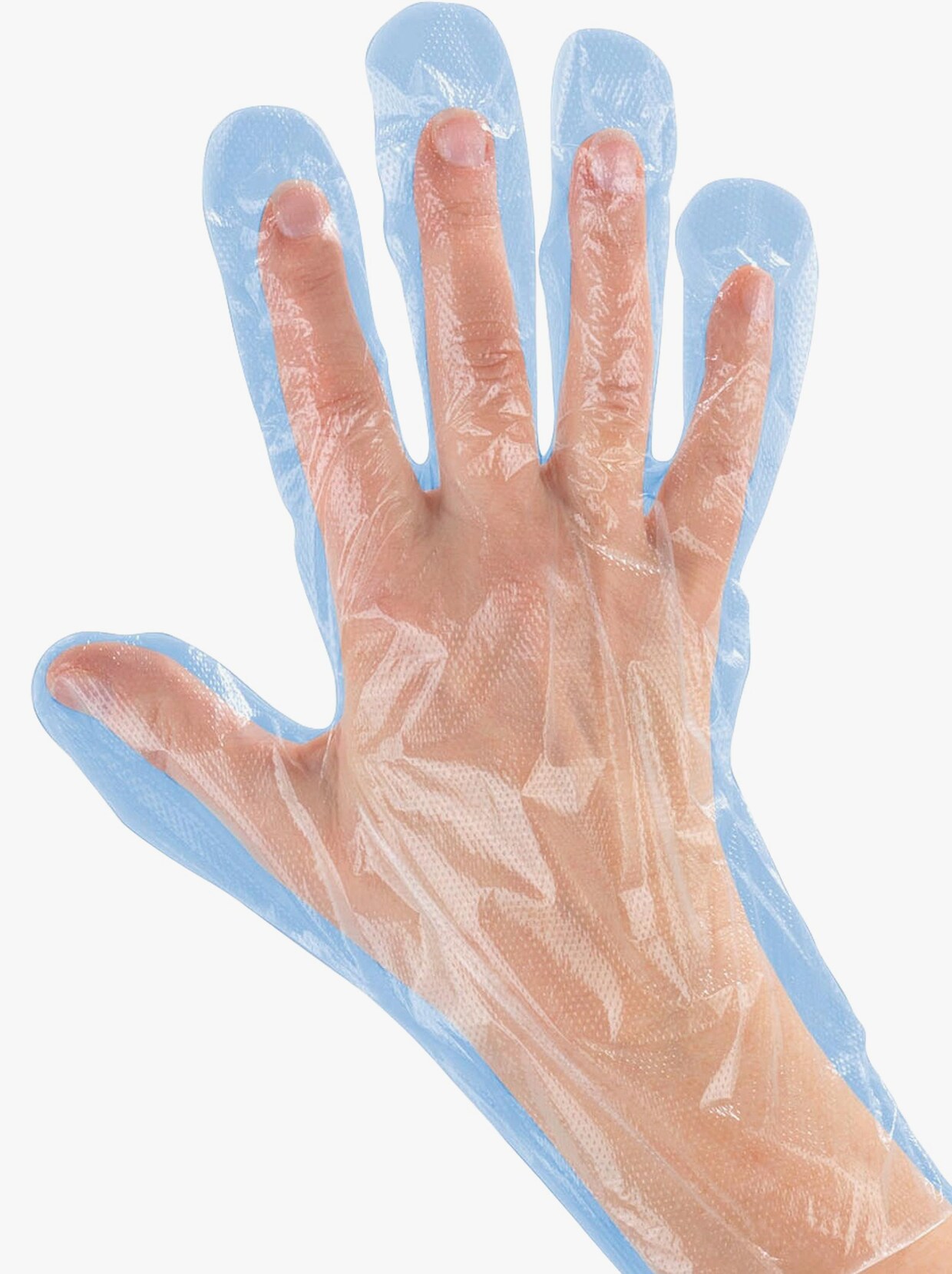 Jednorázové rukavice - bílá