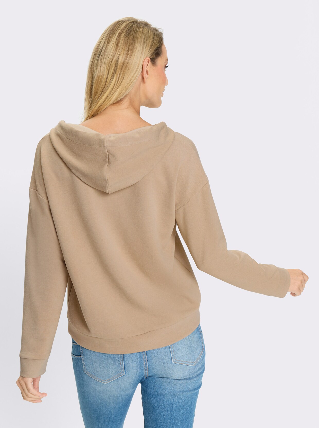 heine Kapuzensweatshirt - beige