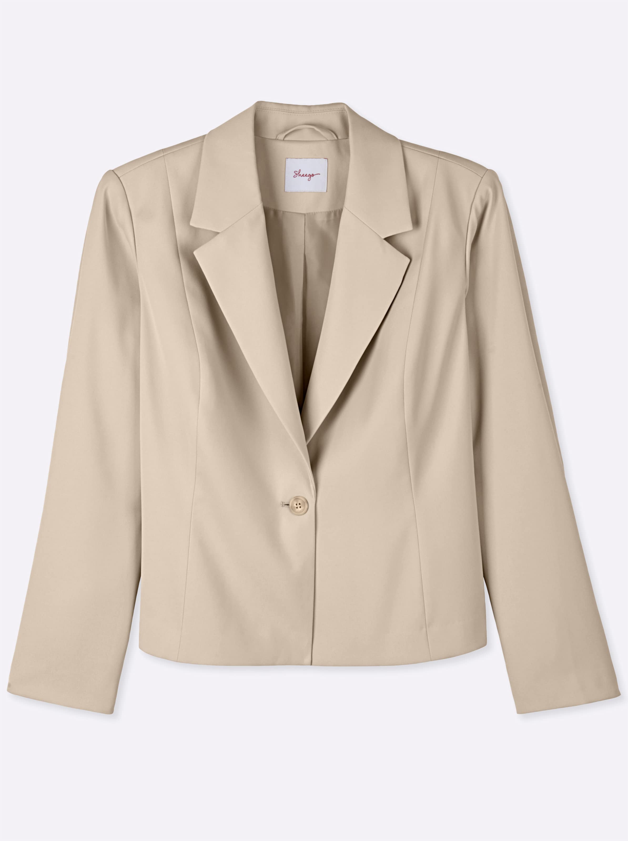 Beige Kurzblazer - Bild 3