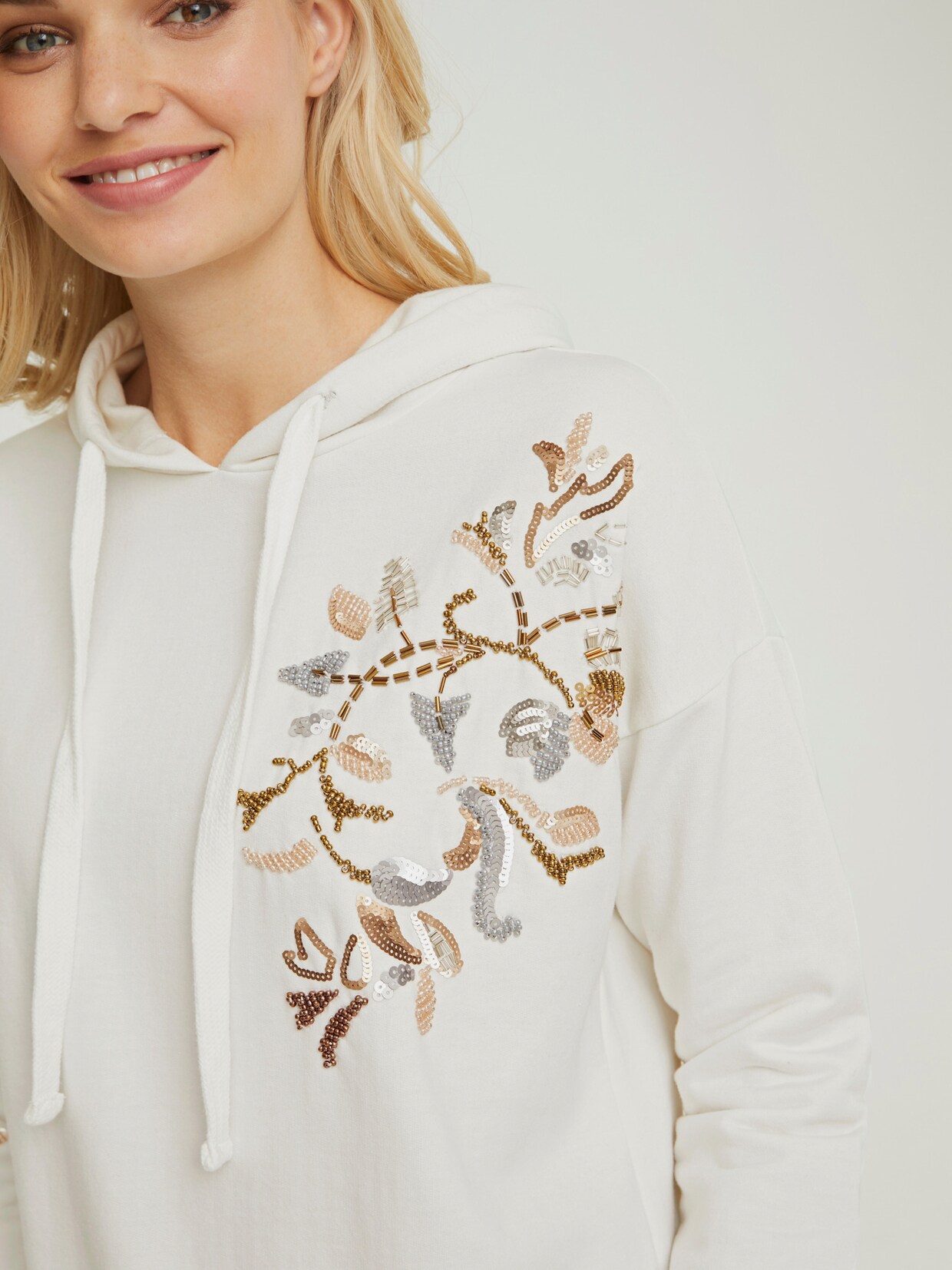 heine Sweatshirt - ecru