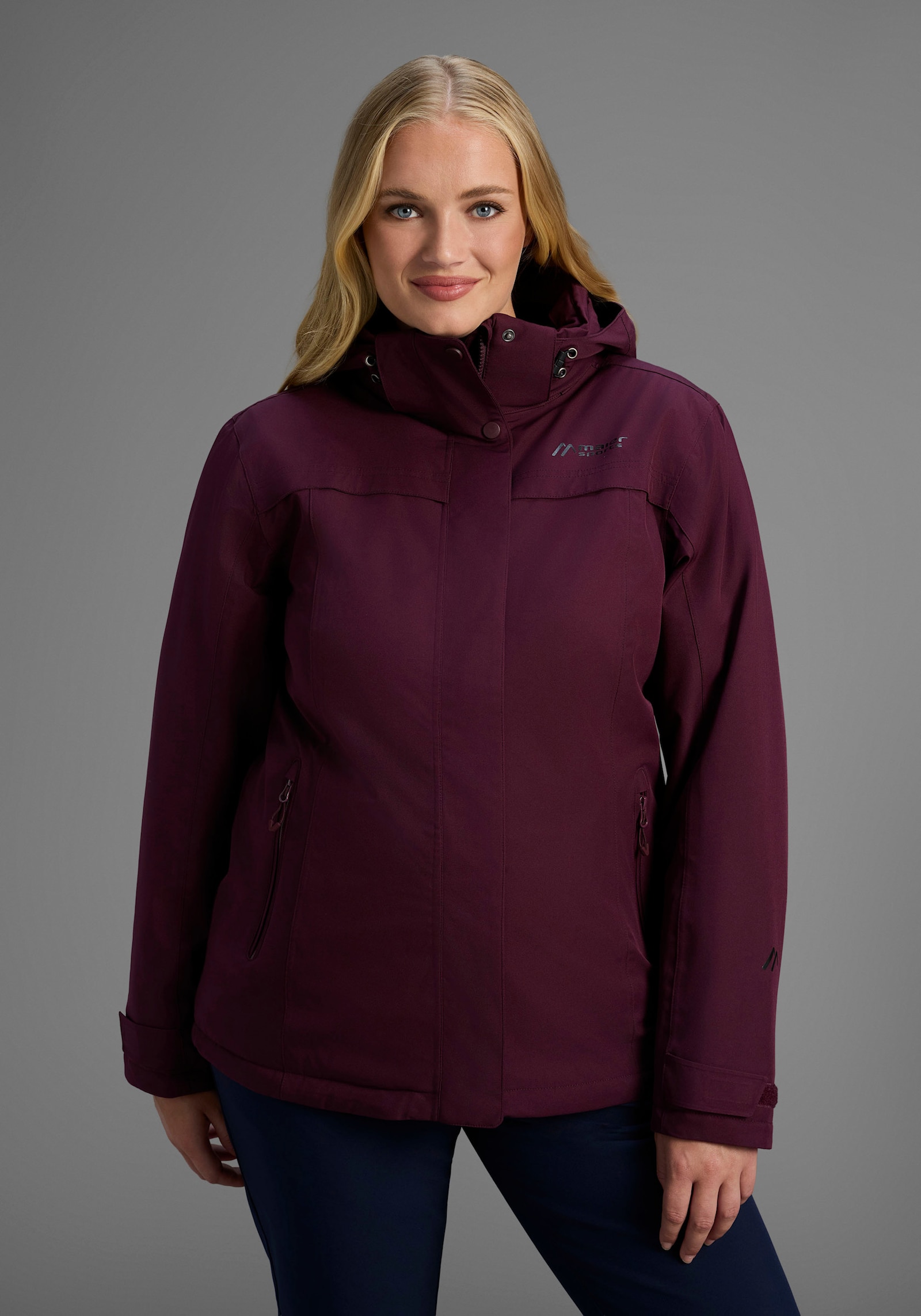 Maier Sports Allwetterjacke - rich soil