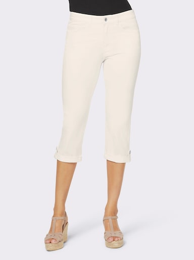 heine Capri-Jeans - weiss