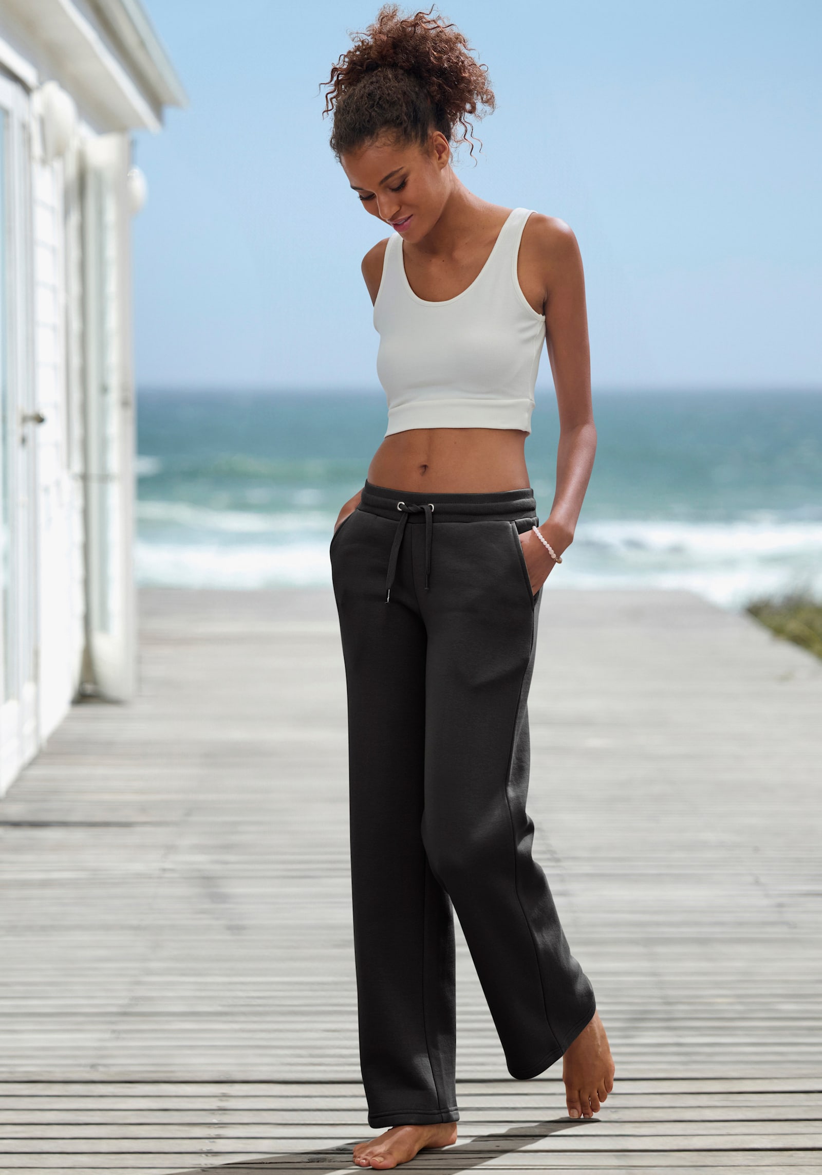 H.I.S Relaxhose - schwarz