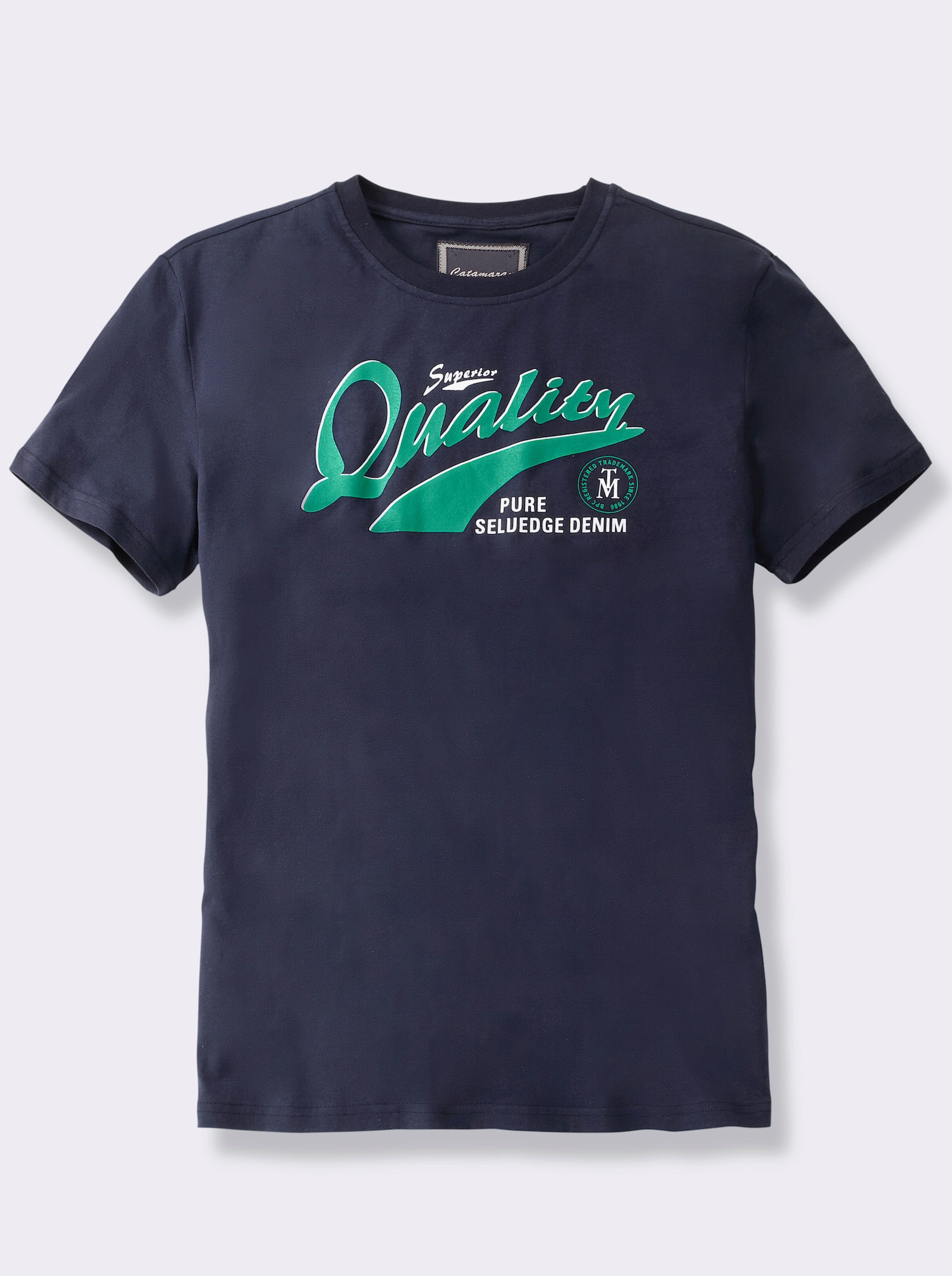 Catamaran T-Shirt - marine-bedruckt