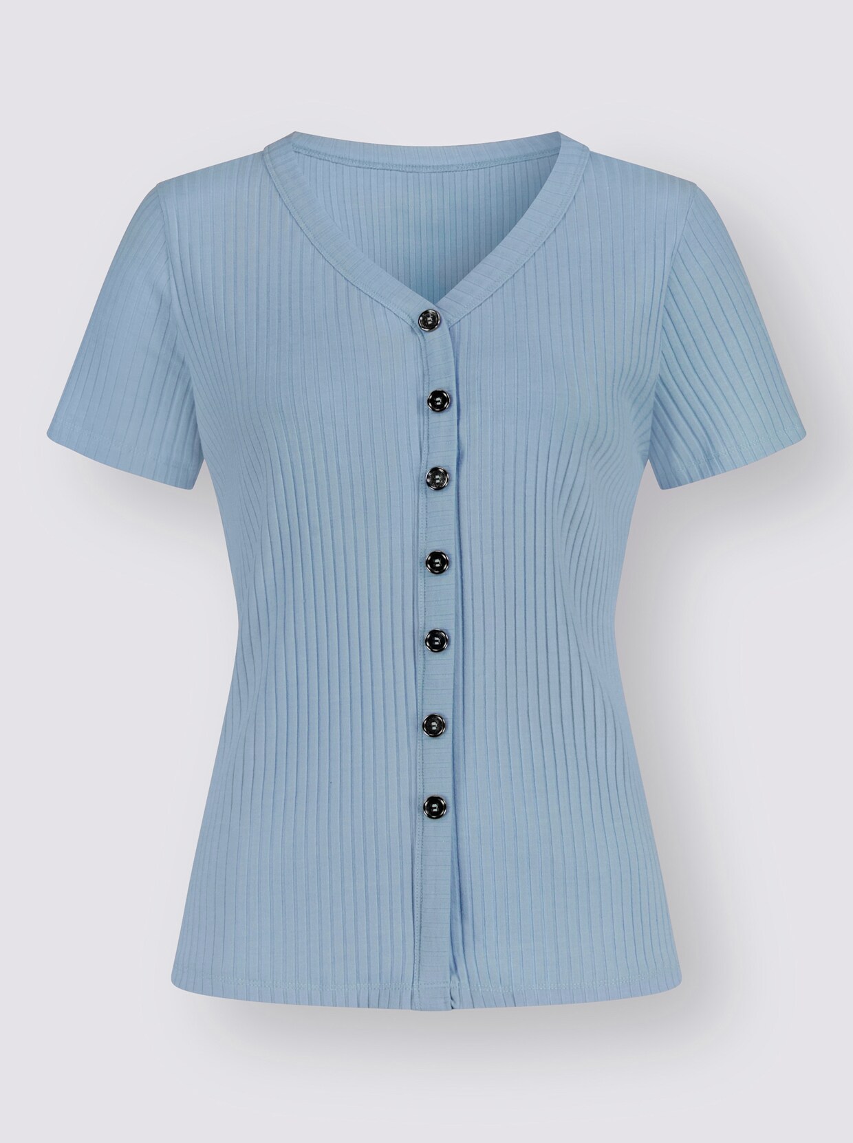 Shirt met korte mouwen - lichtblauw