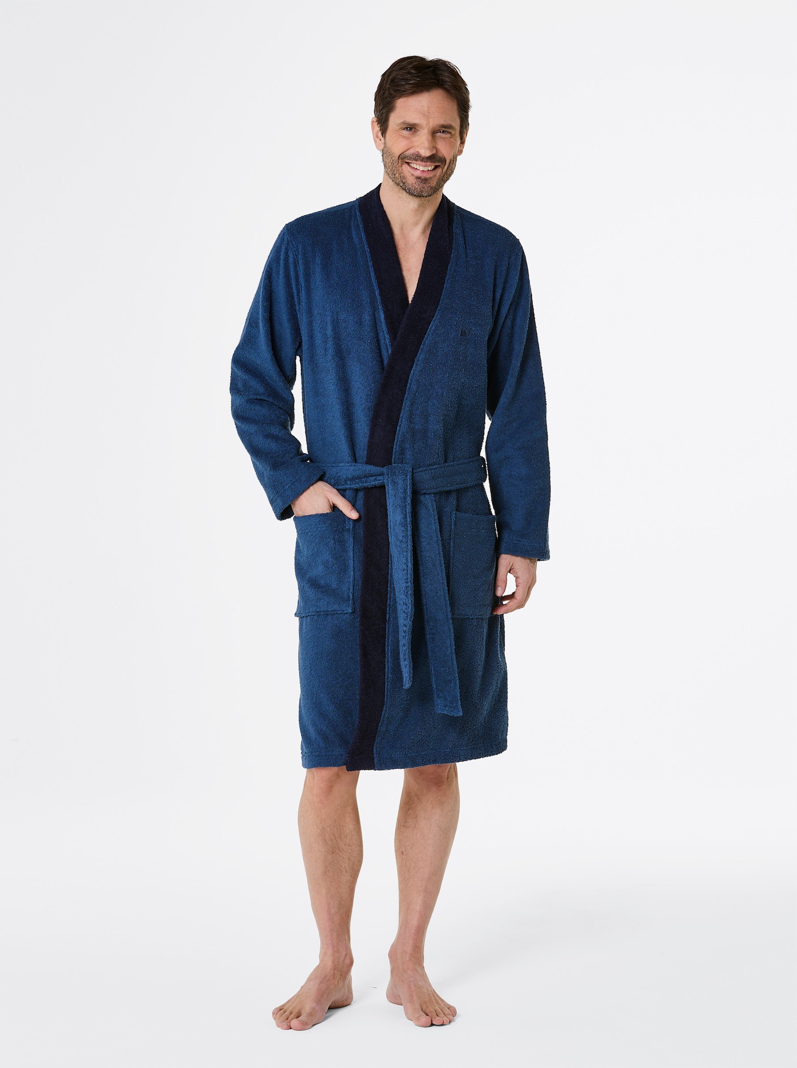 feel good Župan - džínová modrá