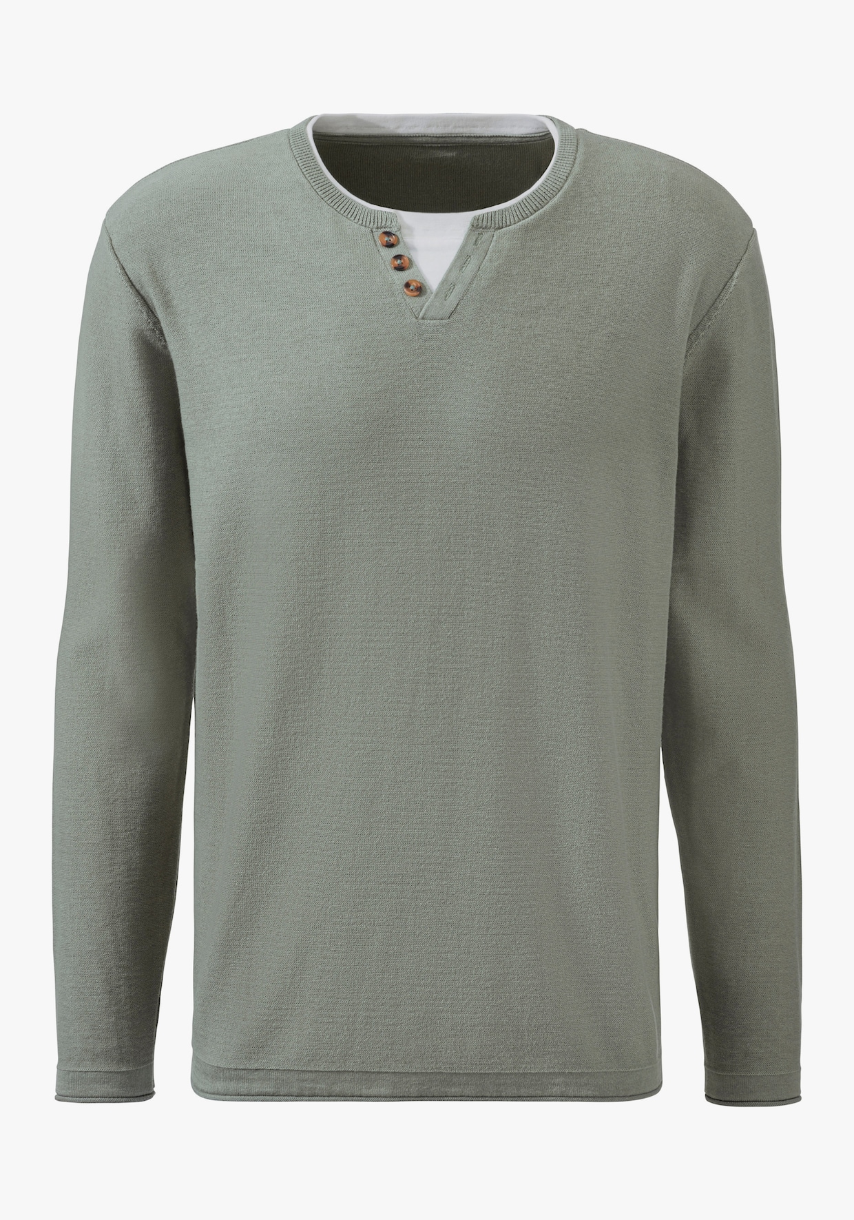 H.I.S Strickpullover - salbei
