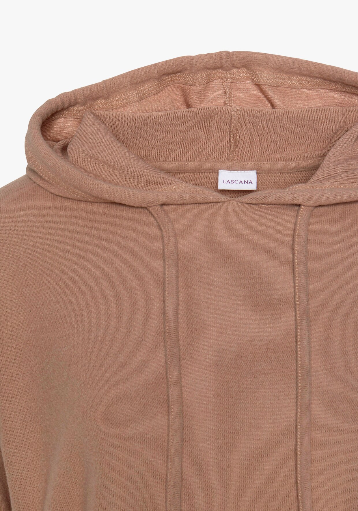 LASCANA Kapuzenpullover - taupe