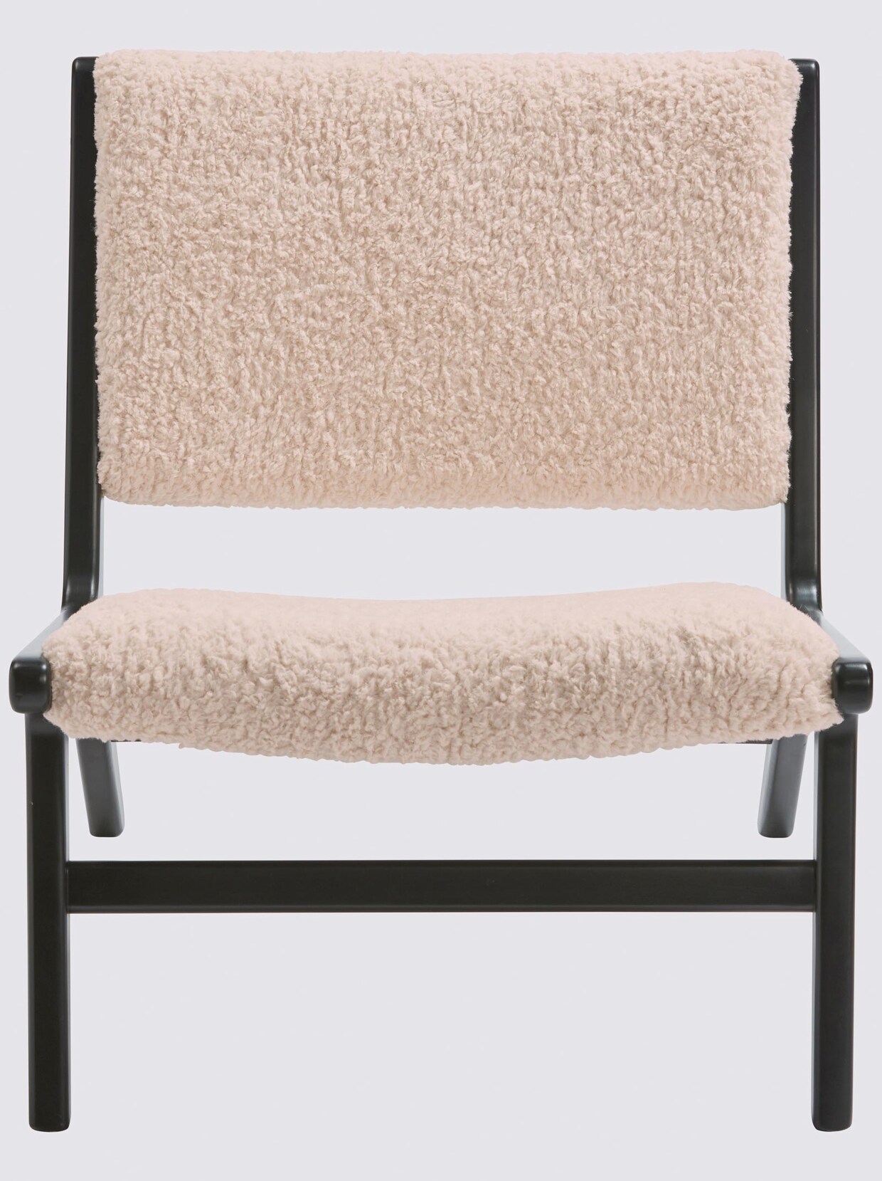 heine home Sessel - schwarz-offwhite