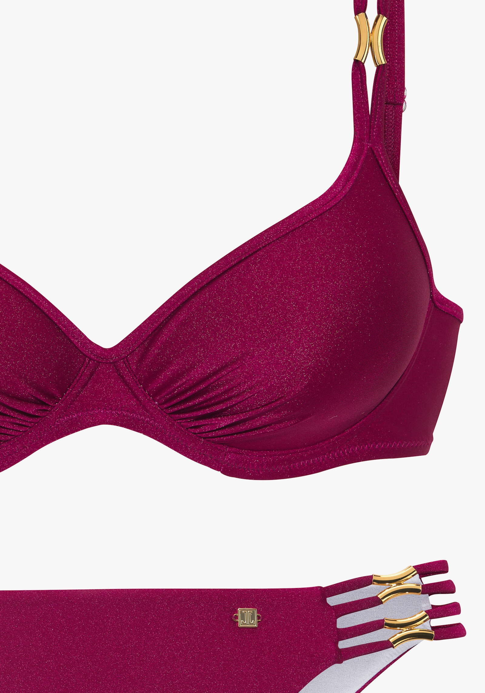 JETTE Maillot de bain à armatures - mûre