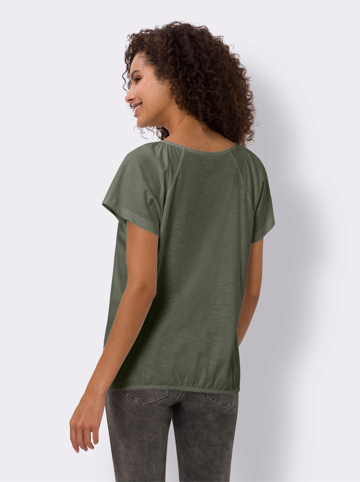 heine Rundhalsshirt - khaki