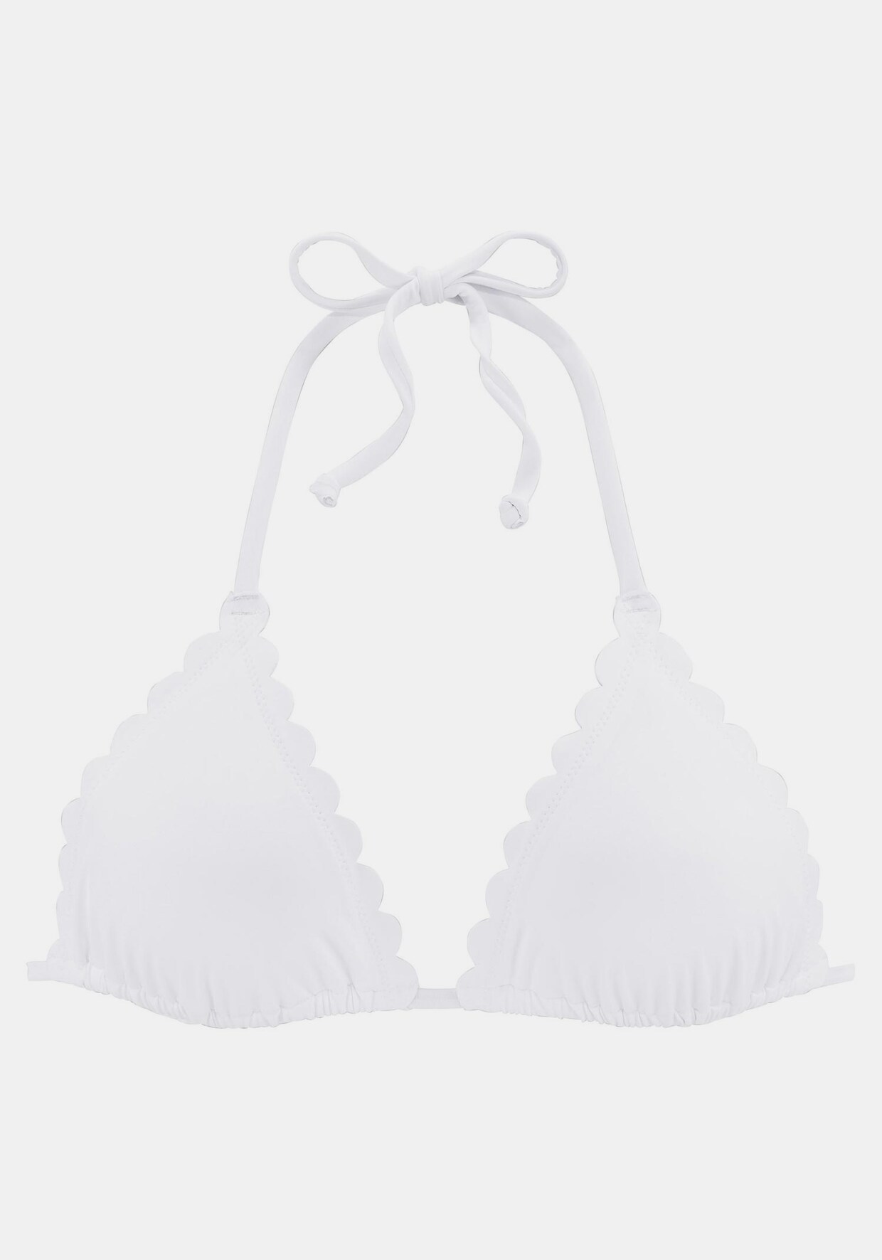 LASCANA Triangel-Bikini-Top - weiß