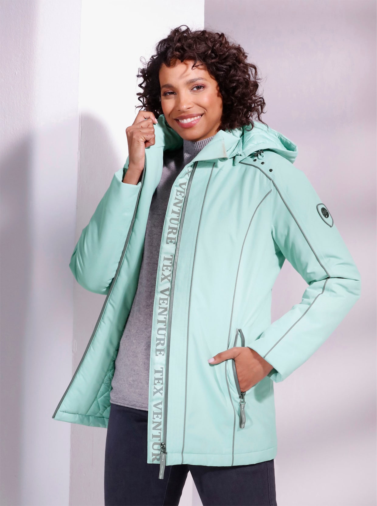 CREATION L PREMIUM Veste Texventure - menthe