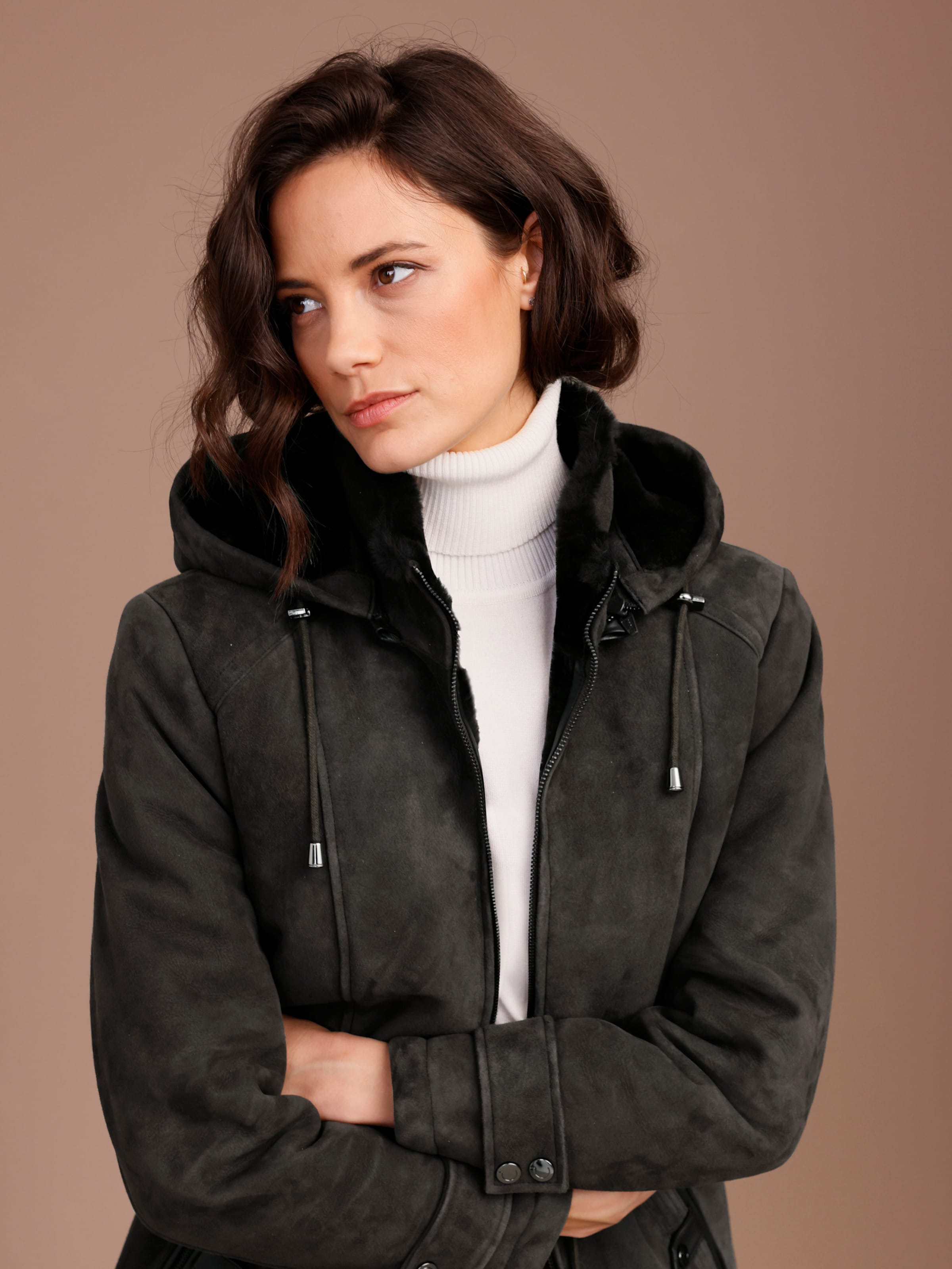 Lammfelljacke